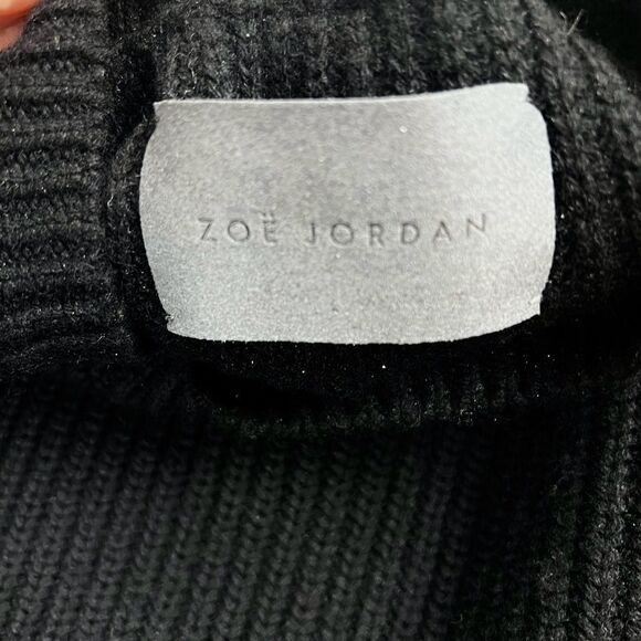 Zoe Jordan Cold Shoulder Wool-Cashmere Blend Long Sleeve Sweater - Picture 8 of 12